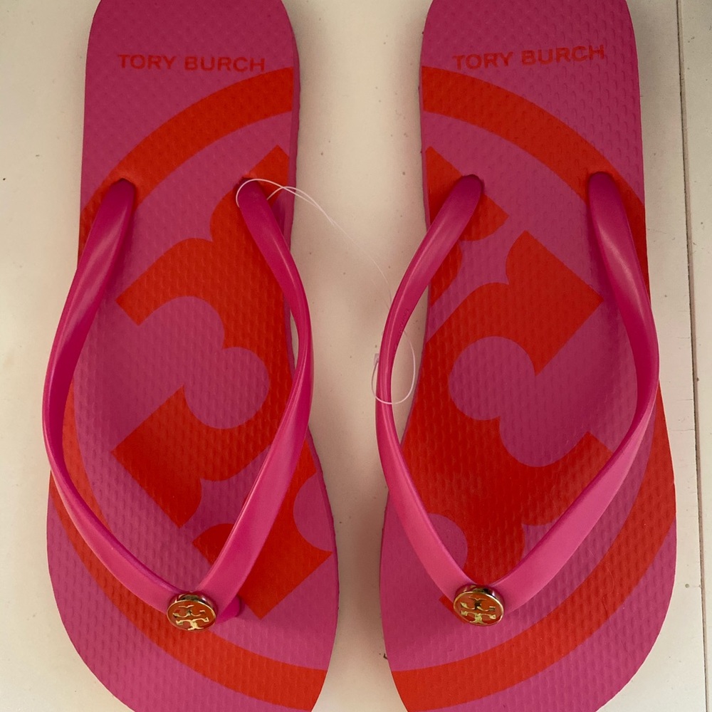 Brand New Tory Burch Flip Flops!
